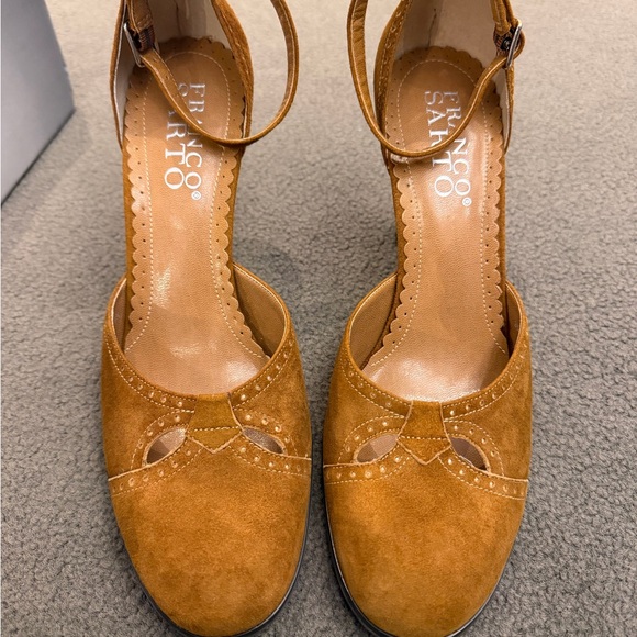 Franco Sarto Shoes - Franco Sarto Women's Brown Suede 3.5” Heels, 8M NWT
